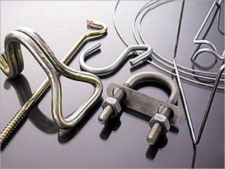 Wire Forms - Steel Alloy 0.1-0.5 Inch Zinc Plated, Customizable Design, High Strength, Precise Shape