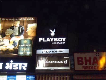 Glow Sign Board Advertising Solution