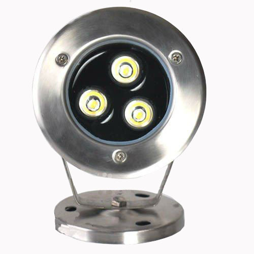 steel underwater light