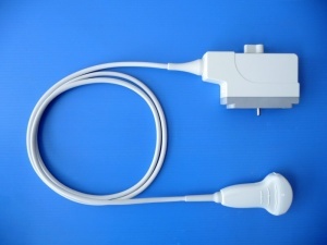 Medison C2-5EL-N Convex R40 Ultrasound Transducer Probe - White, 2-5 MHz, Abdominal & OB/GYN Imaging, CE/ISO Certified