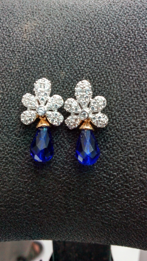 AD Crystal Earrings