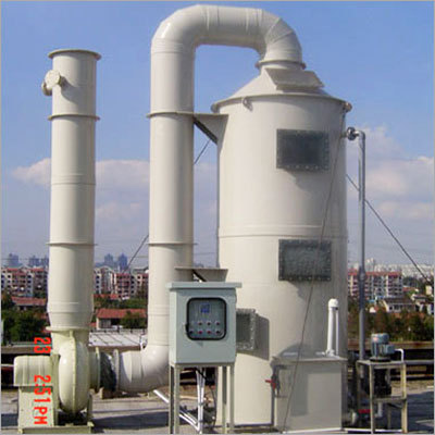 FRP Scrubber & Fume Absorber - FRP 3-6 ft Diameter, 10-20 ft Height | Fume Removal, Air Purification, Corrosion Resistant, Efficient Scrubbing