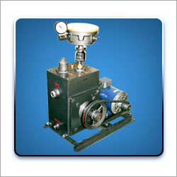 Belt Drive High Vacuum Pump - Optimum Quality Materials, Electric Motor | Rugged Build, Low Power Consumption, Easy Install & Operate