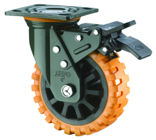 Heavy Duty PU (Polyurethane) Caster Wheels