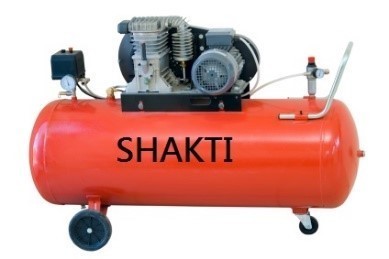 Air Compressors - Steel, 80x40x60 Cm, 1.5 Hp, 8 Bar, 50L Tank | Durable, Reliable, Portable, Low Maintenance