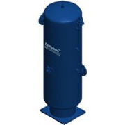 Vertical Air Receiver - Industrial Grade | Blue Color, Optimized for Heavy-Duty Usage