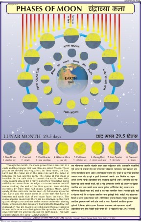Phases of the Moon Chart