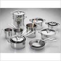 Designer Kitchenware Sets - Stainless Steel, Multiple Pieces | Durable, Ergonomic Handles, Mirror Polish Finish