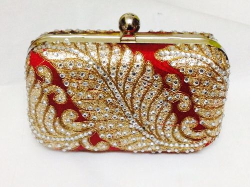 Exclusive Designer Metal Clutch Box