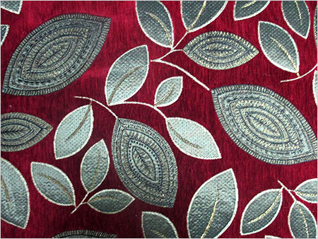 Embroidered Furnishing Fabrics