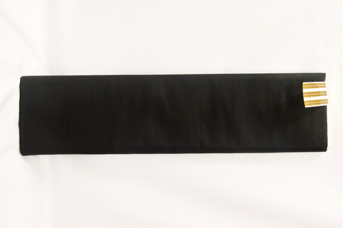 100% Cotton Black Suiting Fabric