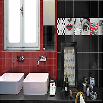 Red Glossy Wall Tiles