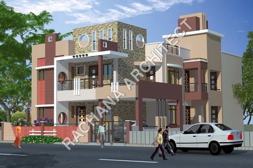 PIN HOUSE FRONT ELEVATION