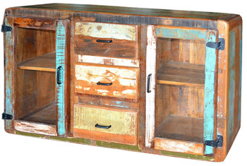 Reclaimed Wooden Side Board