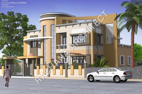 MODERN FRONT ELEVATION