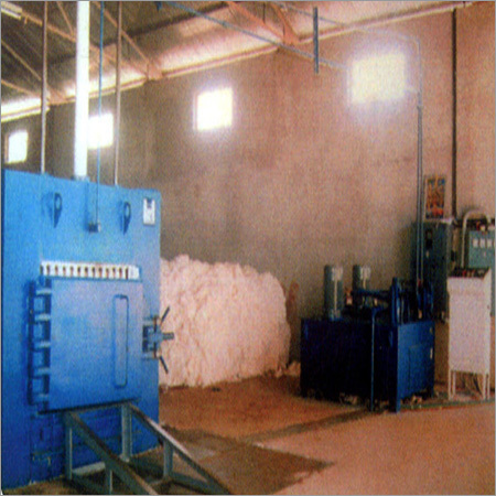Industrial Cotton Baling Press