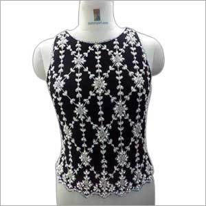 Ladies Hand Beaded Top