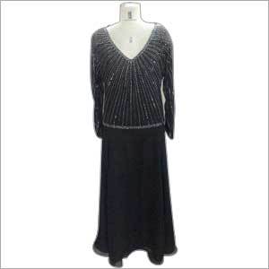 Fashionable Hand Beaded Dress