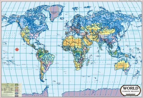 World Climatic Regions Map