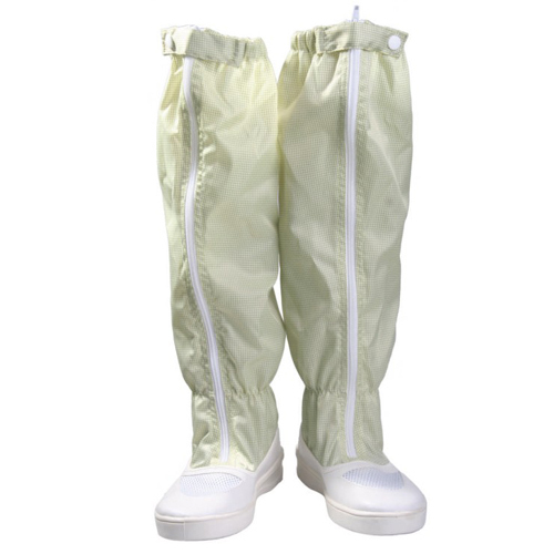ESD mesh sleeve PVC shoes for anti-static workshop and cleanroom class 1000-10000