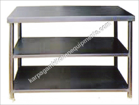 Stainless Steel Self Table
