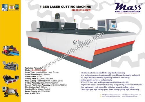 Fiber Laser Cutting machine 500 W