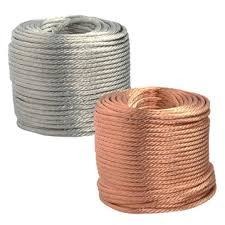 Braided Copper Ropes Hardness: Rigid