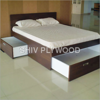 Designer Wooden Double Bed