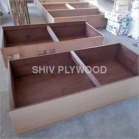 Wooden Box Bed