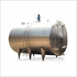 Horizontal Milk Storage Tank