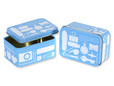 Rectangular Tin Box