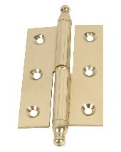 Brass Heavy Crown Hinges