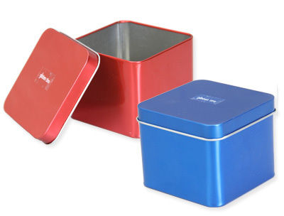 Square Tin Box