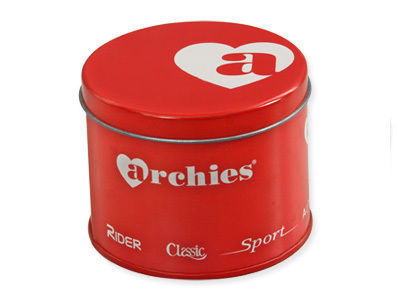 Round Shape Tin Box