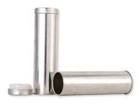 Stainless Steel Round Tin Tube - 3 - 5 Inch Size | Food Safety Grade, Screen Printing Surface Handling