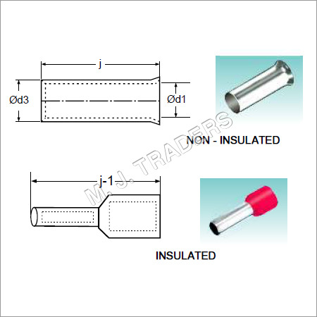 Comet End Sealing Ferrules (Non-Insulated & Insulated)