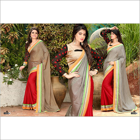 Designer Embroidery Sarees
