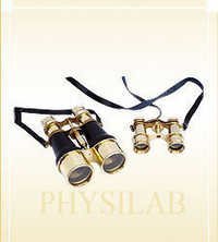 Antique Brass Binocular - Brass, 250-500 Grams | Golden And Black Color, Manual Operation, Ideal For Office, Lab & Home Decoration