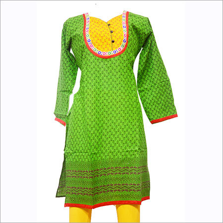 Cotton Embroidery Kurti