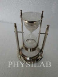 Hanging Sand Timer (Shiny Brass Finish)