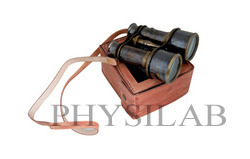 Binoculars Antique Finishing with Leather Box