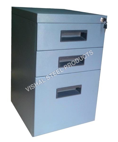 Blue Metal Pedestal