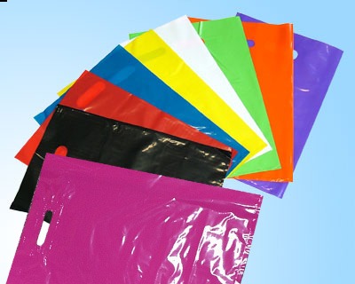 Colorful D Cut Bags