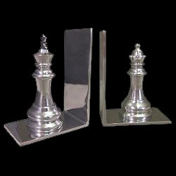 Aluminium Chess Bookends