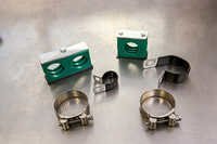 Green And Silver Hydraulic  Clamp Valve Assy.