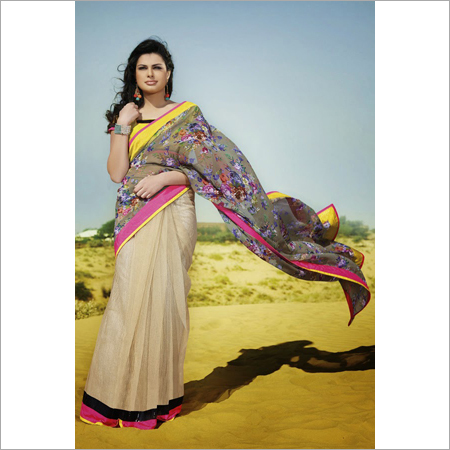Designer Printed Sarees