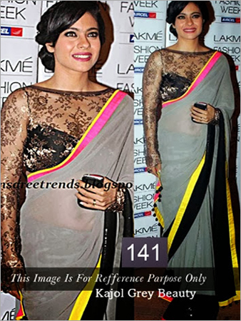 Black Bollywood Saree