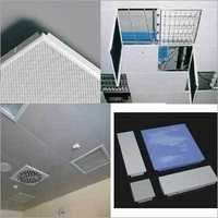 Aluminium Ceiling Tiles - Aluminum 600x600 Mm White, Powder Coated, Fire Rating Class A | Stain Resistant, Impeccable Finish, Alluring Designs