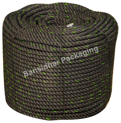 Black Polypropylene Rope