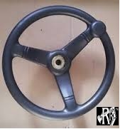 Black Steering Wheel Cap